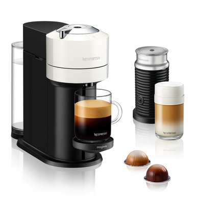 Nespresso Vertuo Next with Aeroccino - White