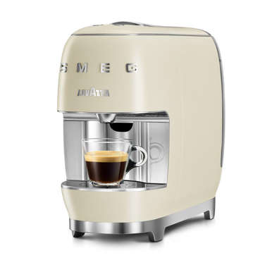 SMEG Lavazza Coffee Machine - Cream