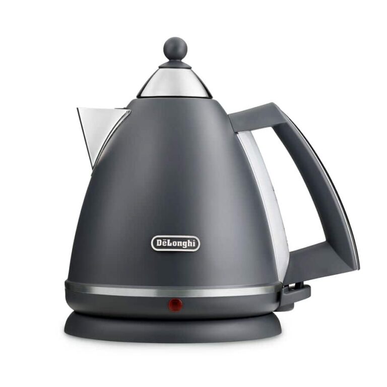 Delonghi Argento Silva Grey Kettle - Grey