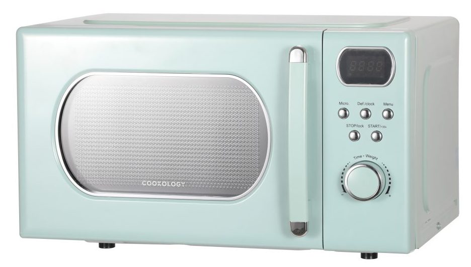 20L Retro 800W Microwave - Mint Green