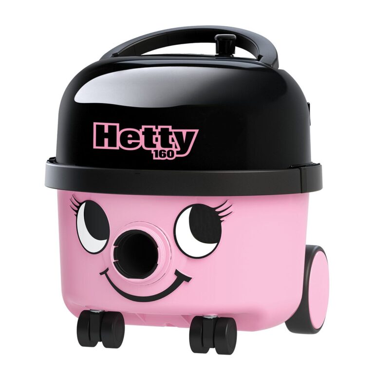 Numatic Hetty HET160 Compact Cylinder Vacuum Cleaner - Pink, Pink