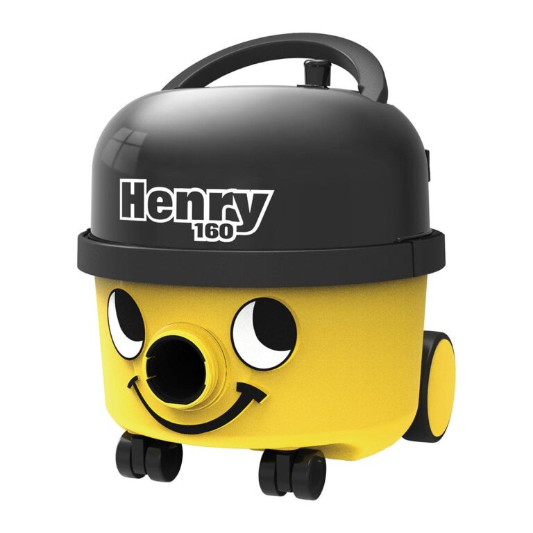 Numatic Henry HVR160 Compact Cylinder Vacuum Cleaner Yellow, Yellow