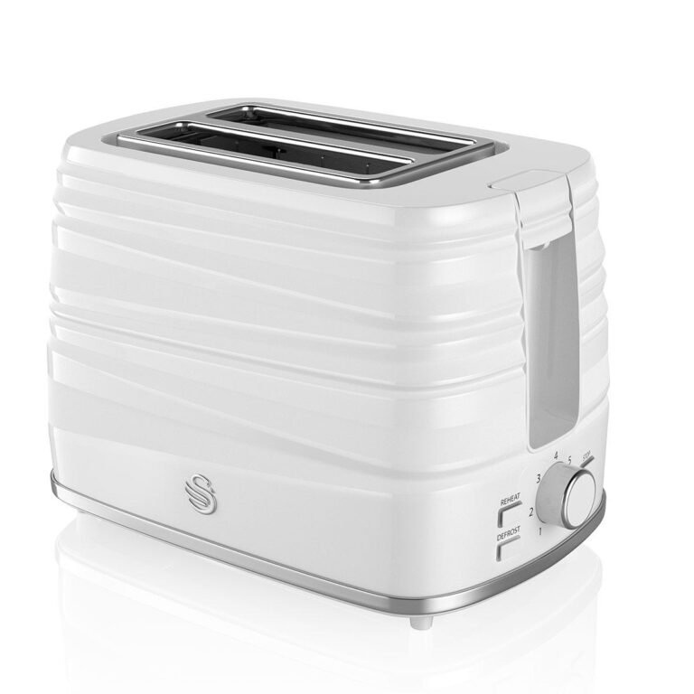 Swan ST31050WN Symphony 2 Slice Toaster - White, White