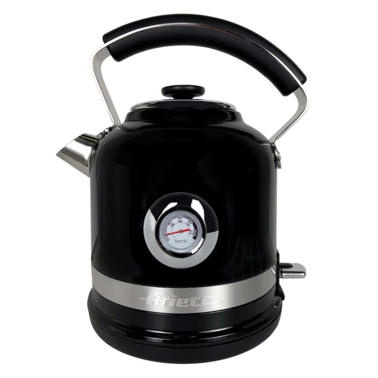 Ariete AR2855 Moderna 1.7L Dome Kettle - Black, Black