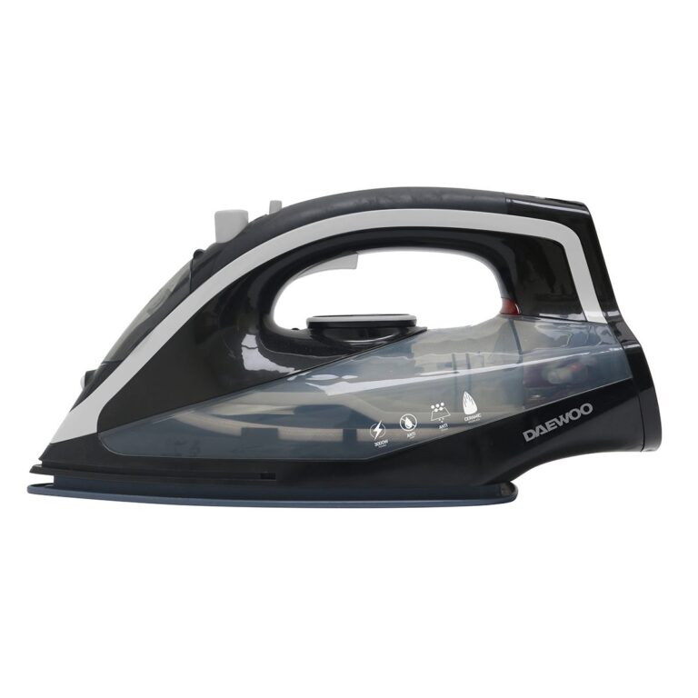 Daewoo SDA1591DS 3000W Steam Iron - White and Lilac, White