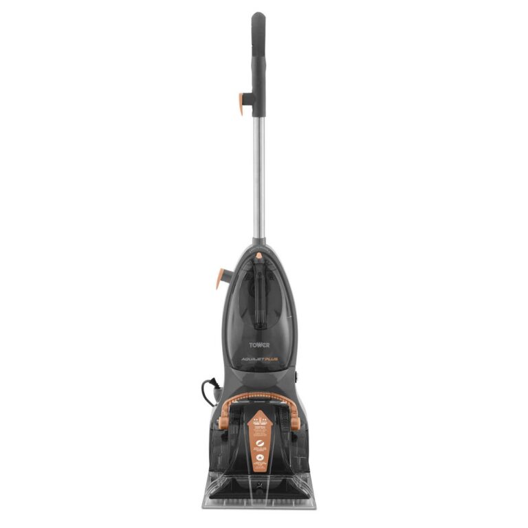 Tower TCW5 AQUAJETPLUS 2.3L Lightweight Carpet Washer - Rose Gold and Grey, Gold