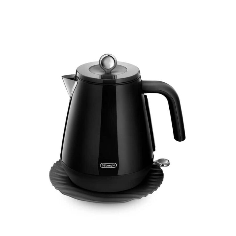 Delonghi Eclettica Kettle Bold Black - Black