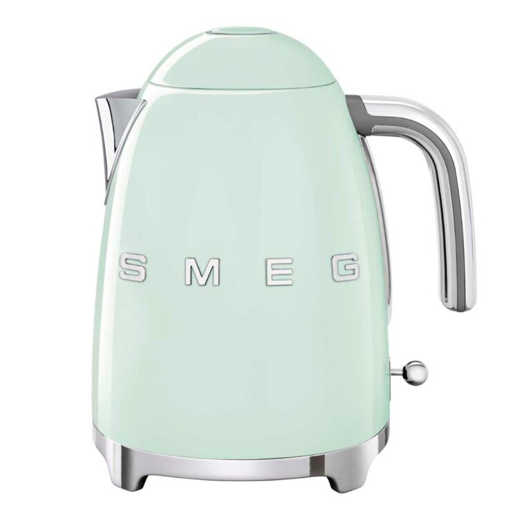 Smeg KLF03PGUK 50s Retro Style 1.7L 3KW Jug Kettle - Pastel Green, Green