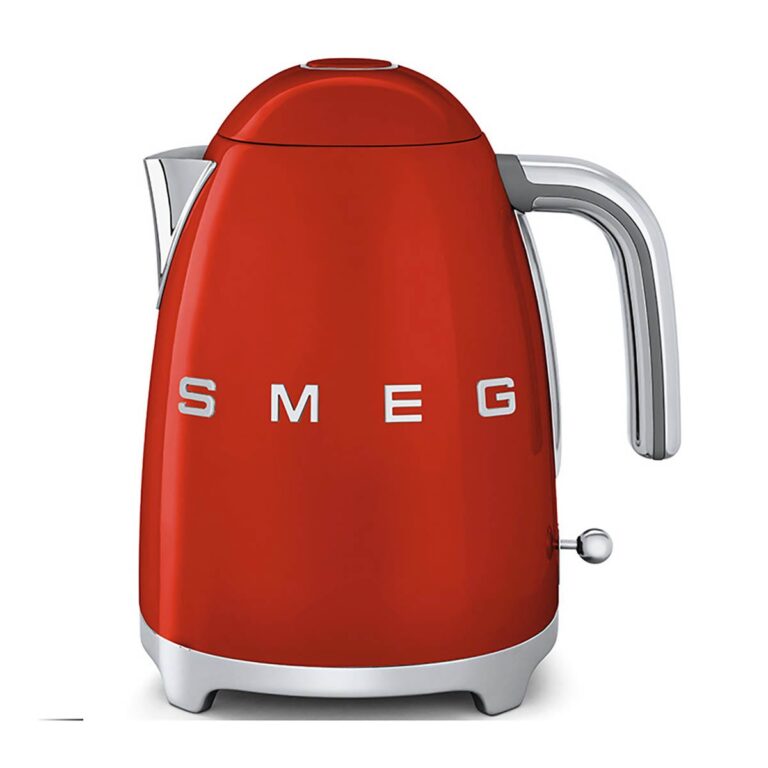 Smeg KLF03RDUK 50s Retro Style 1.7L 3KW Jug Kettle - Red, Red