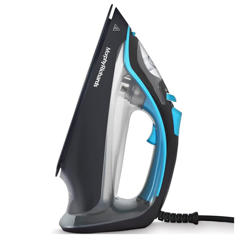 Morphy Richards 300303 Crystal Clear Intellitemp Steam Iron Black Blue