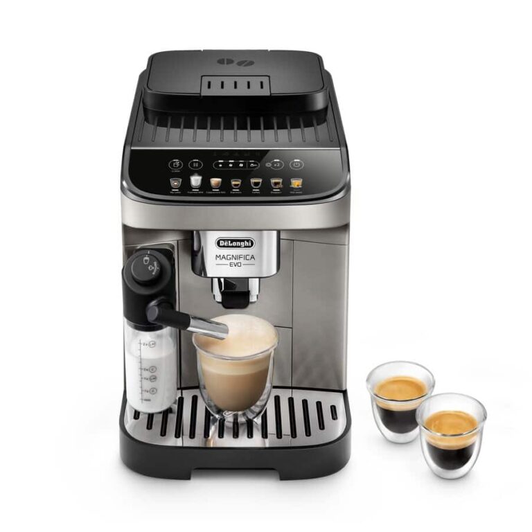 Delonghi Magnifica Evo Fully Automatic Bean to Cup Coffee Machine Titanium/ Black - Titanium Black