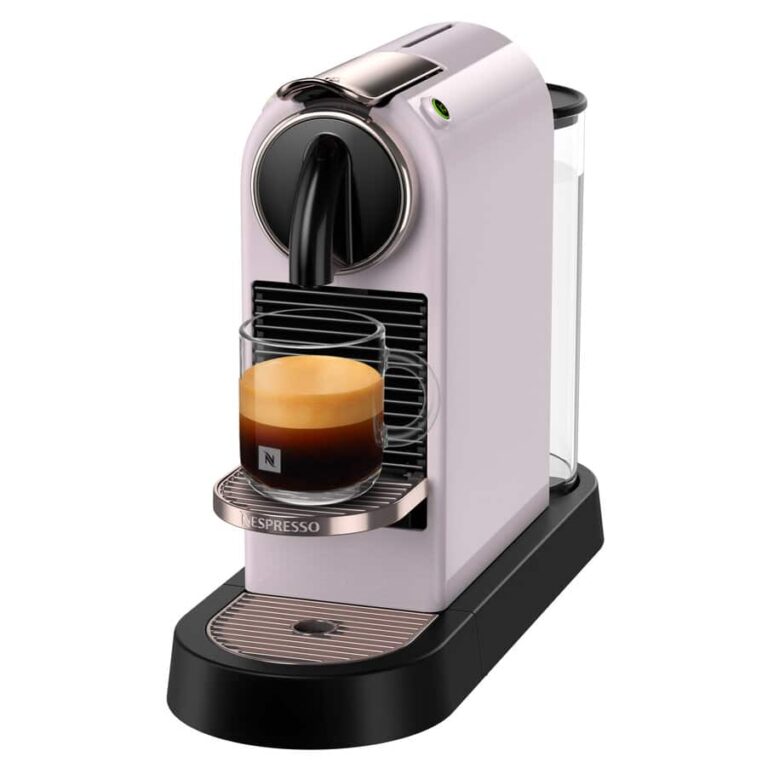 De'Longhi Nespresso Citiz Espresso Coffee Machine Rose Pink - Purple