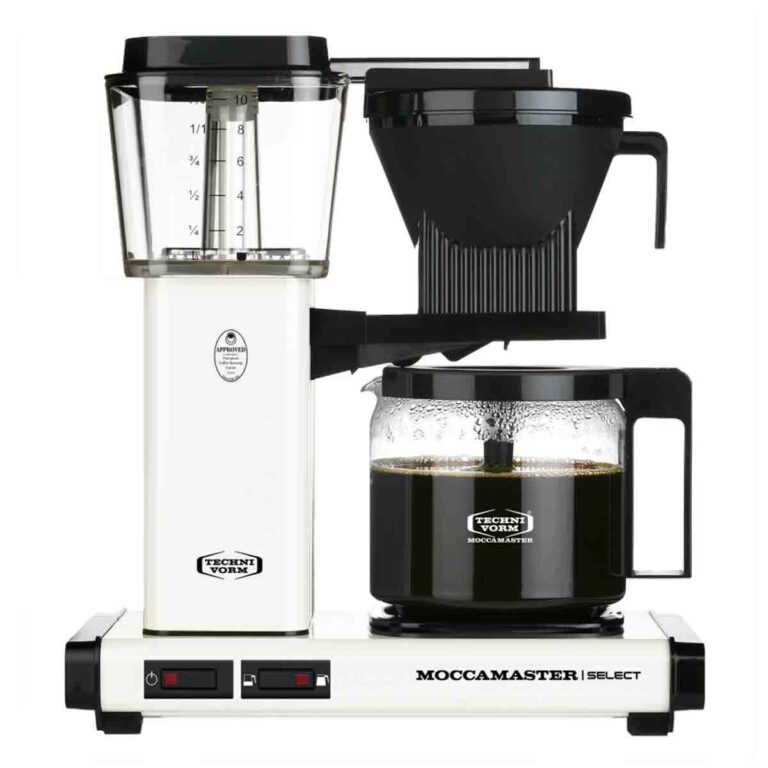 Moccamaster KBG 741 Select Coffee Machine - Off-white, White