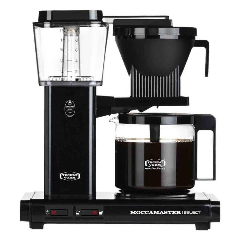 Moccamaster KBG 741 Select Coffee Machine - Black, Black