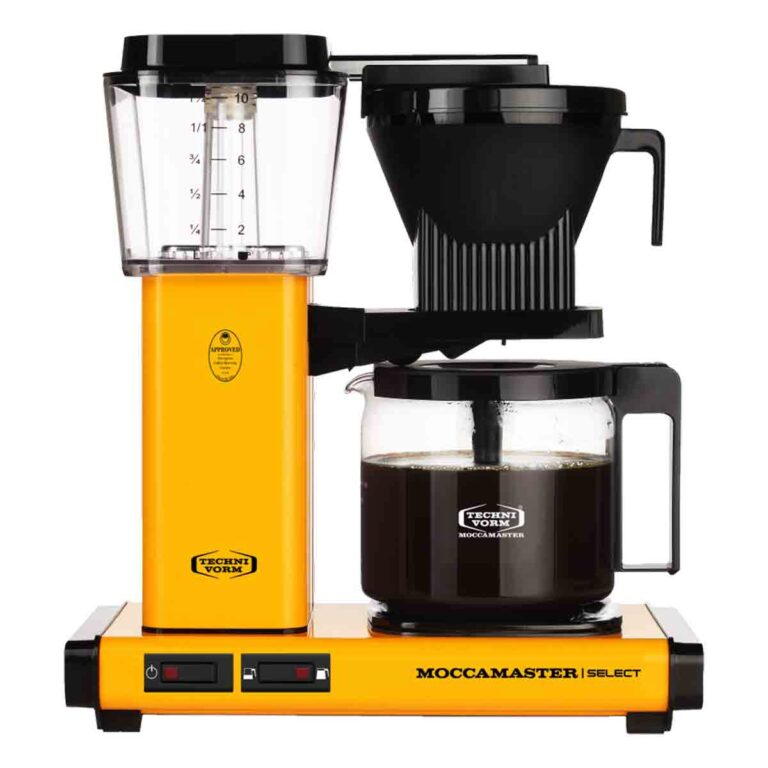 MoccamasterKBG 741 Select Coffee Machine - Yellow Pepper, Yellow