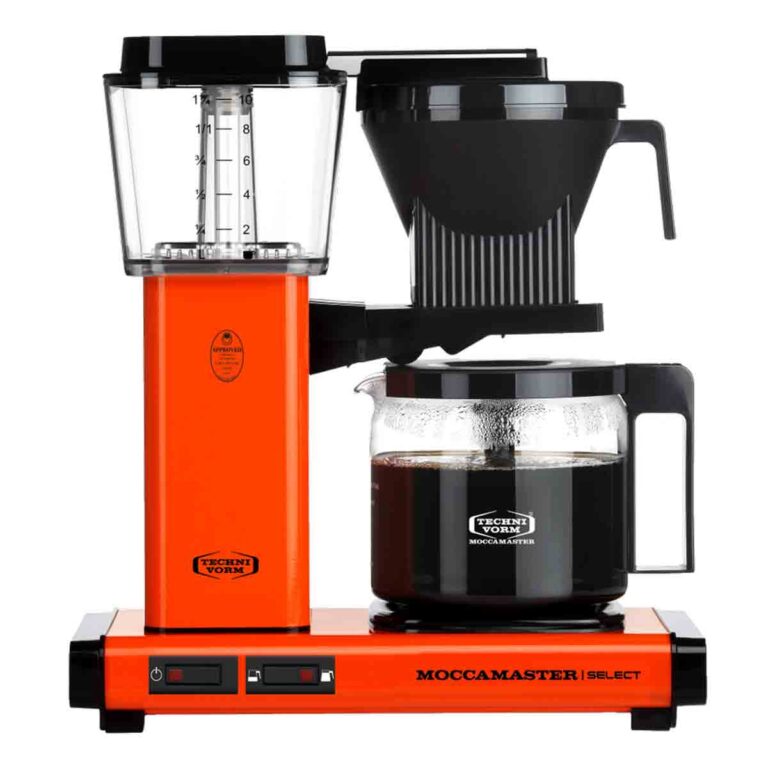 Moccamaster KBG 741 Select Coffee Machine - Orange, Orange