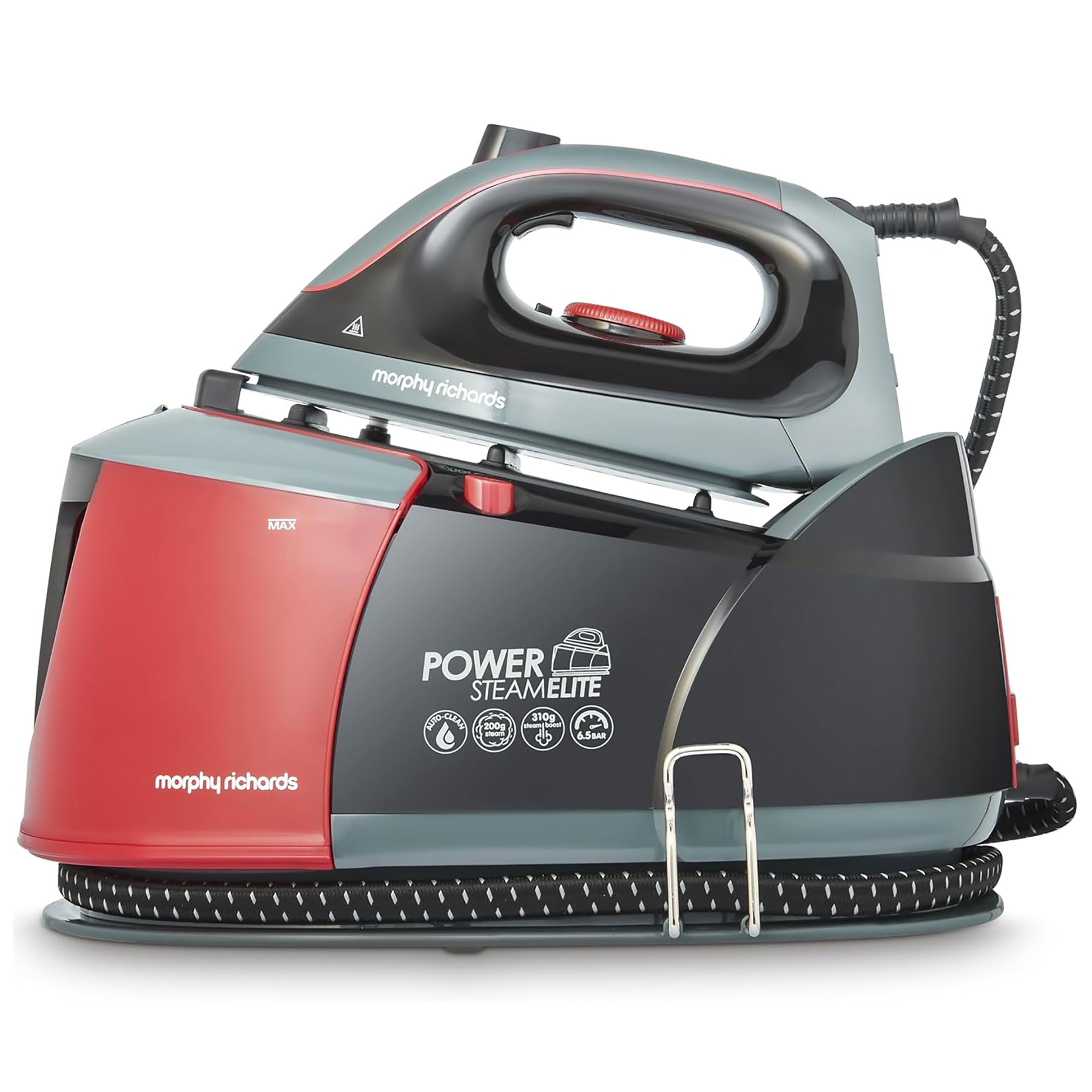 Morphy Richards 332013 Power Steam Elite Steam Generator Red