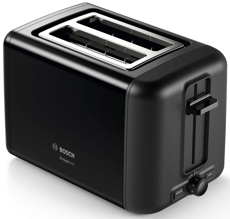 Bosch TAT3P423GB toaster 5 2 slice(s) 970 W Black