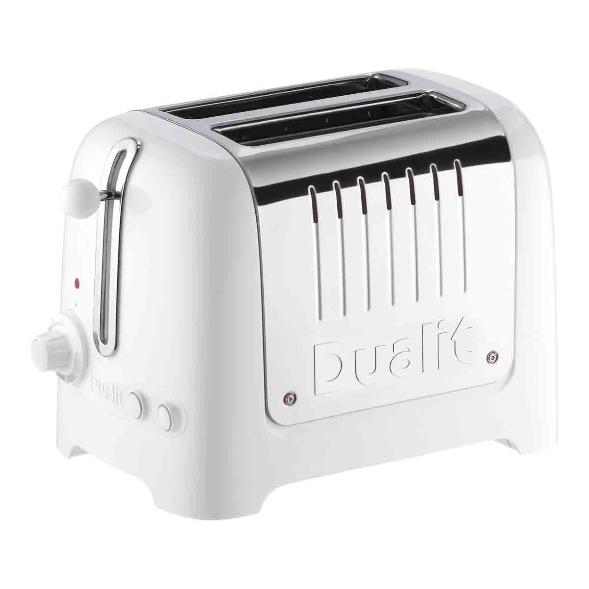 Dualit DA4203 2 Slice Lite Toaster - White, White