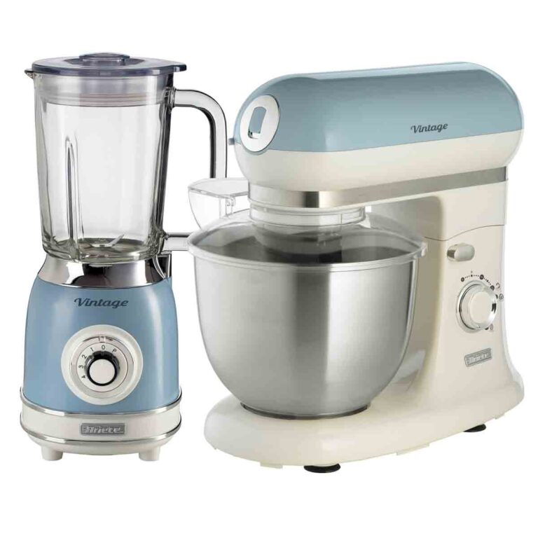 Ariete Vintage Jug Blend And Stand Mixer Pack Blue, Blue