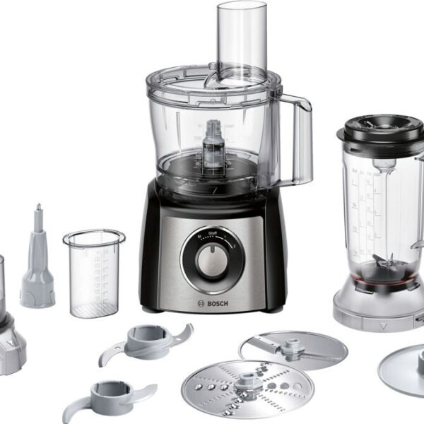 Bosch MCM3501MGB food processor 800 W 2.3 L Black