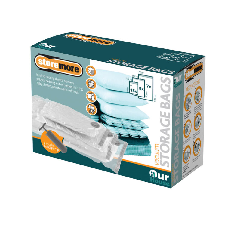 30pcs Vacuum Bag Set with Pump
