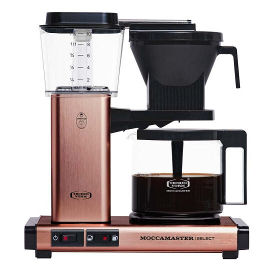 Moccamaster KBG Select Coffee Machine - Copper