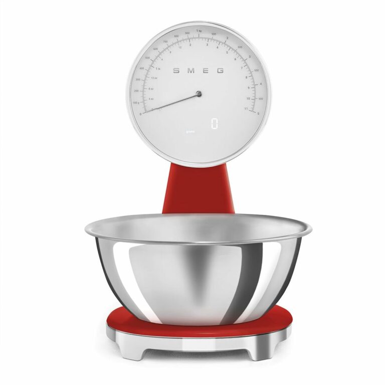 kitchen scale Smeg KSF01RDWW Red