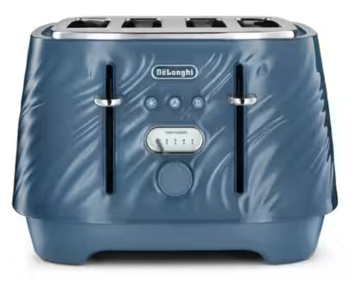 De’Longhi Ballerina Seta 6 4 slice(s) 1800 W Blue