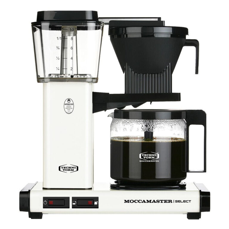 Moccamaster KBG Select Coffee Machine - Off White