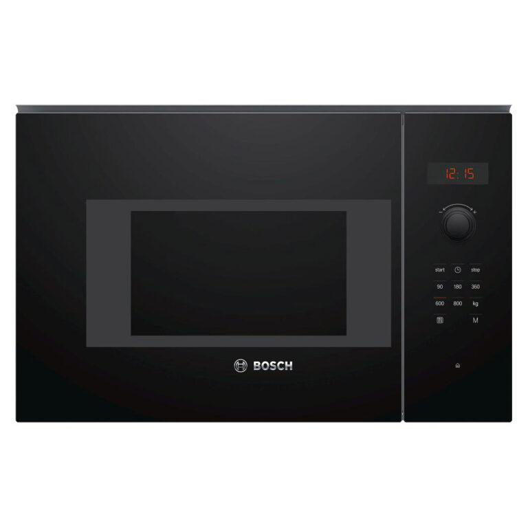 Bosch BFL523MB0B Series 4 Built In Microwave Oven in Black 800W 20L
