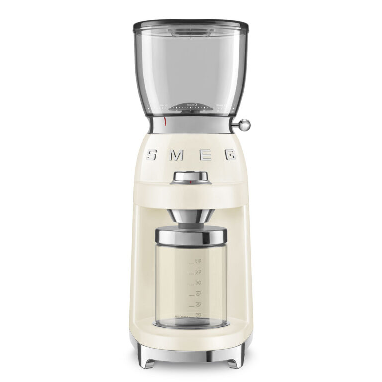 Smeg CGF11CRUK Electric Coffee Grinder - Cream