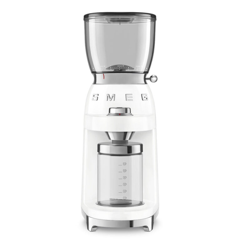 Smeg CGF11WHUK Electric Coffee Grinder - White