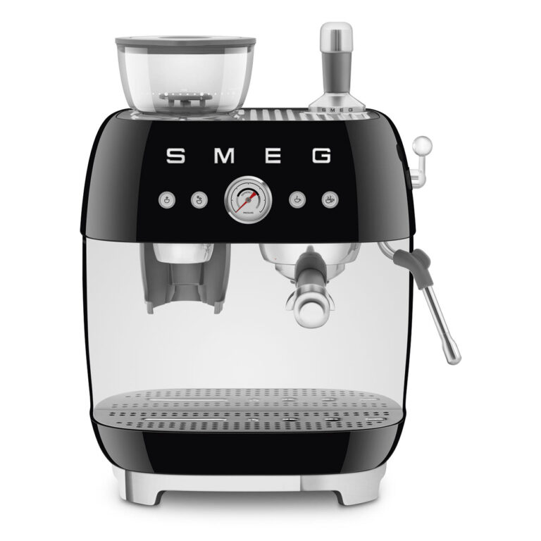 Smeg EGF03BLUK Espresso Coffee Machine - Black