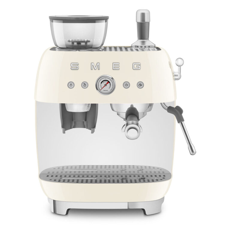 Smeg EGF03CRUK Espresso Coffee Machine - Cream