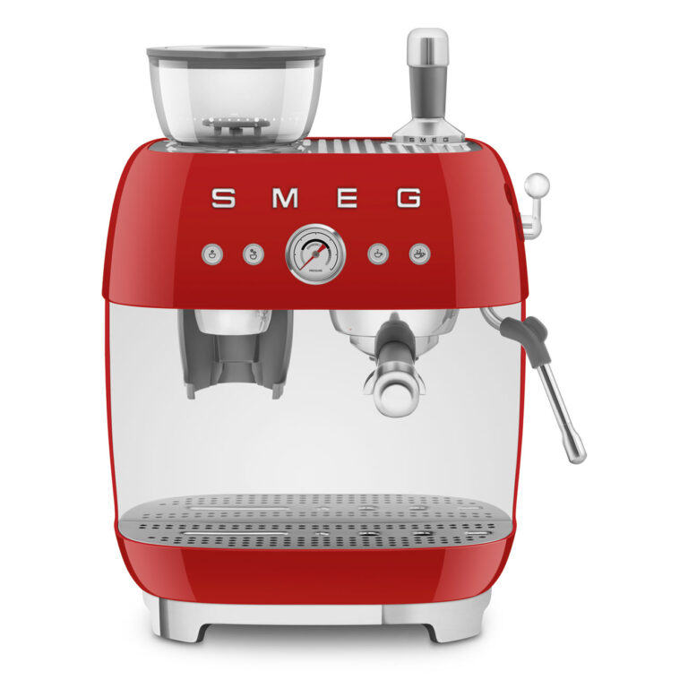 Smeg EGF03RDUK Espresso Coffee Machine - Red