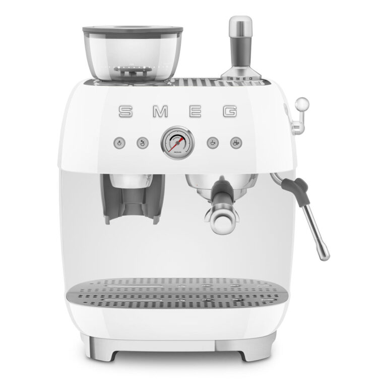 Smeg EGF03WHUK Espresso Coffee Machine - White