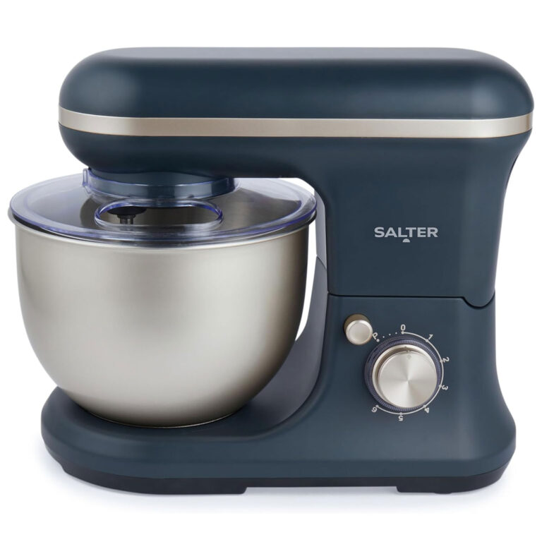 Salter EK5620BGRYF Marino Baking Stand Mixer in Blue Grey 1200W