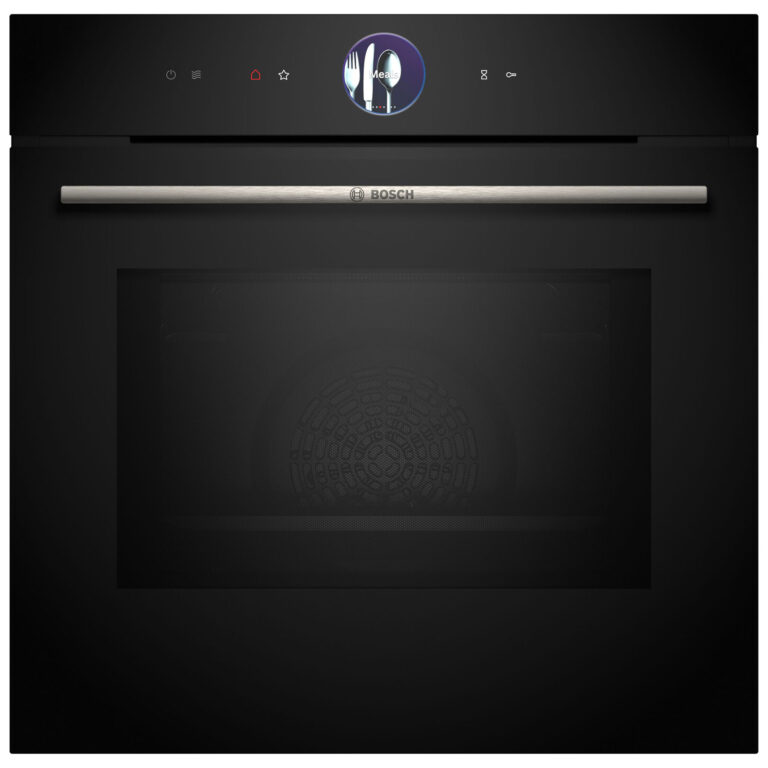 Bosch HMG7764B1B Series 8 Built In Microwave Oven in Black 67L