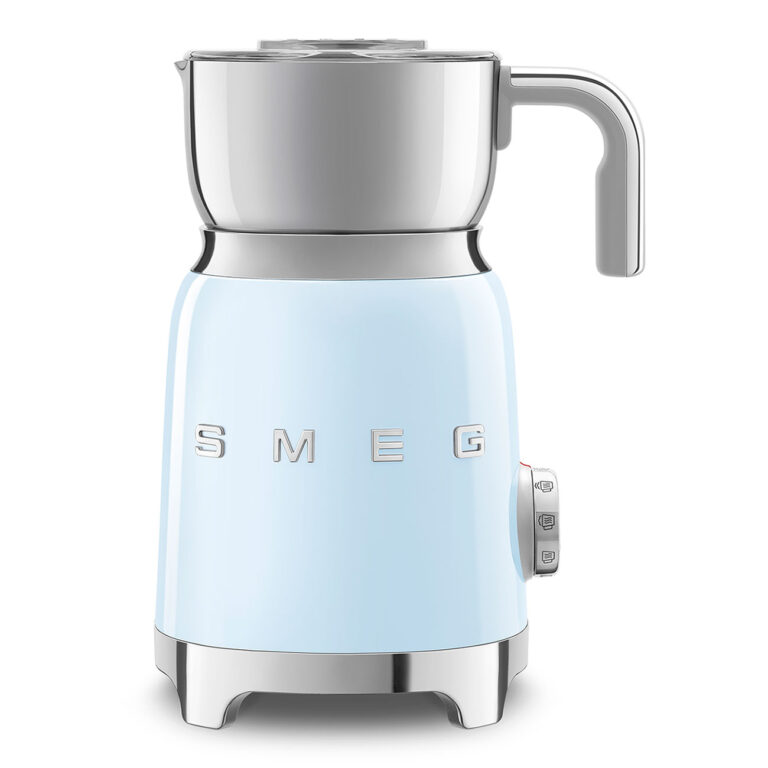 Smeg MFF11PBUK Milk Frother - Pastel Blue
