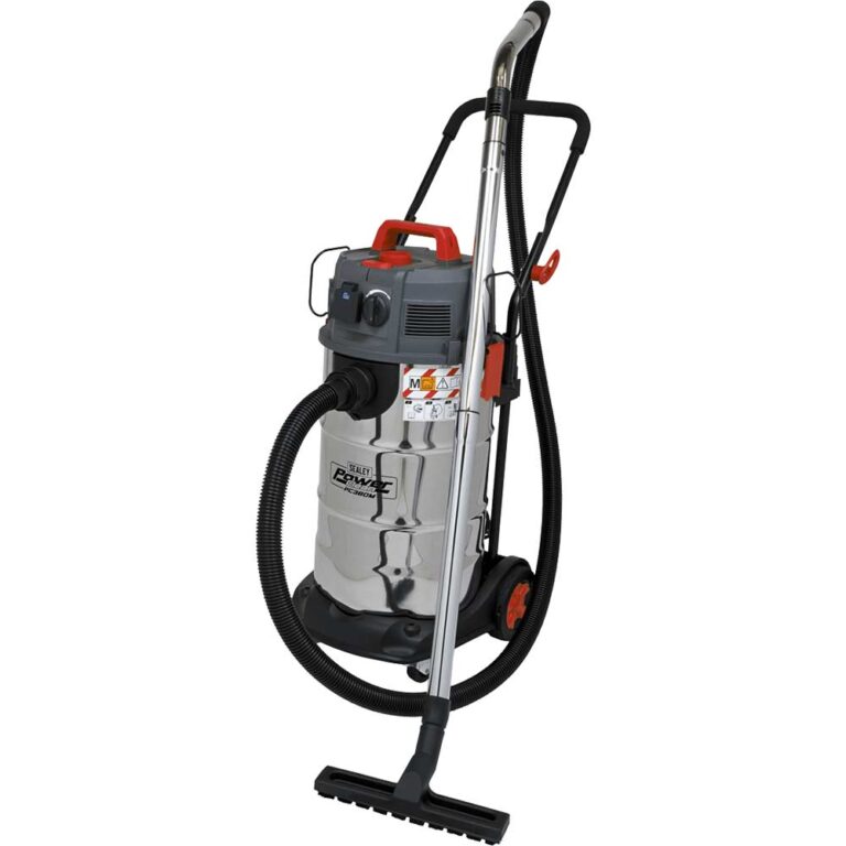 Sealey PC380M Dust Free M Class Wet and Dry Vacuum Cleaner 38L