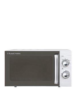 Russell Hobbs Rhm1731 Inspire White Compact Manual Microwave