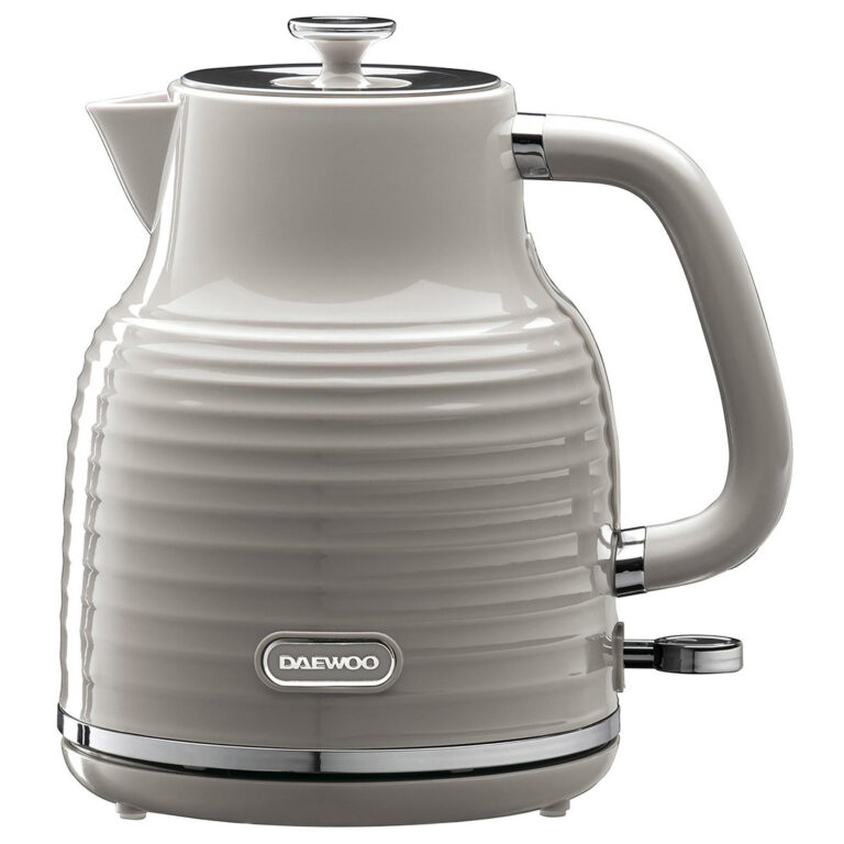 Daewoo SDA2482GE Sienna Cordless Jug Kettle in Taupe 1 7L 3kW