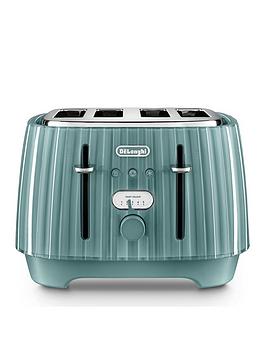 Delonghi Ballerina 4-Slice Toaster - Green