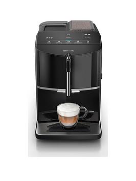 Siemens Tf301G19Gb Eq300 Bean To Cup Fully Automatic Freestanding Coffee Machine With Coffeedirect &Amp; 3 Coffee Strengths - Black