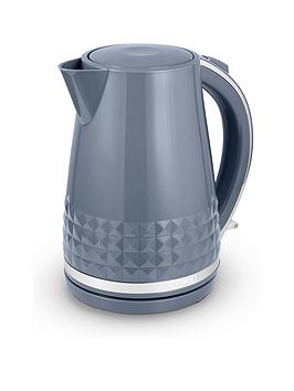 Tower T10075Gry Solitaire Kettle With 360&Deg; Swivel Base, Cord Storage, 1.5L, 3Kw