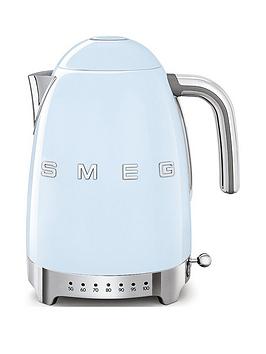 Smeg Klf04 Retro Style Jug Kettle, 3000W, 1.7L - Pastel Blue