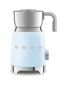 Smeg Mff11 Milk Frother With Tritan&Trade; Renew Lid - Pastel Blue