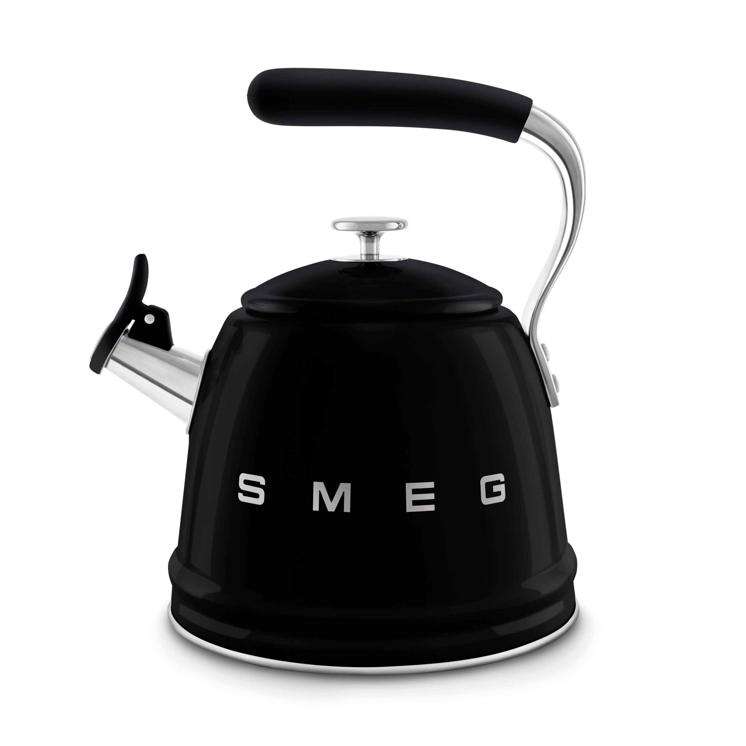 Smeg WKF01BL 50's Retro Style Whistling Kettle - Black