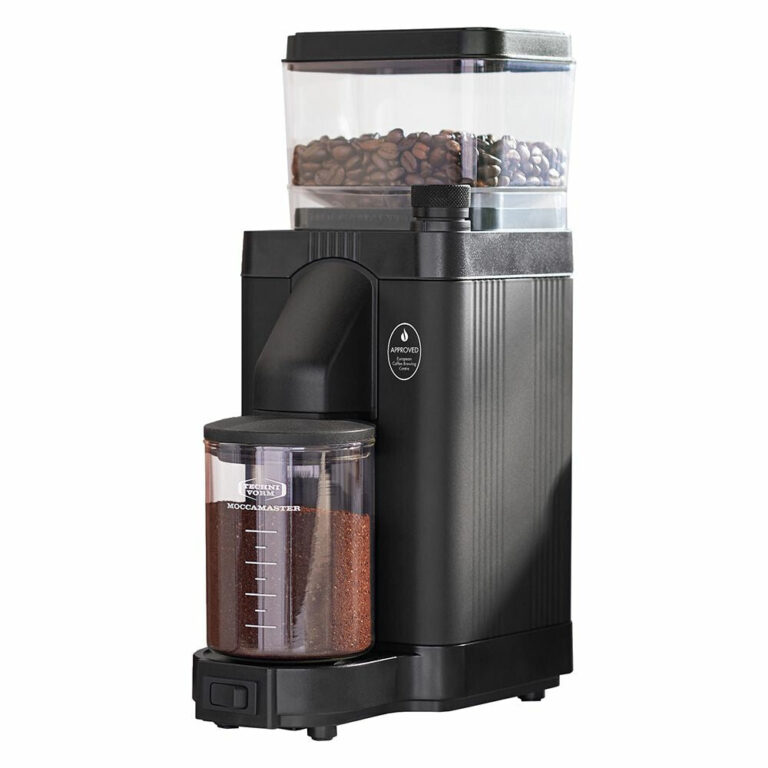 Moccamaster KM5 Burr Coffee Grinder - Matte Black